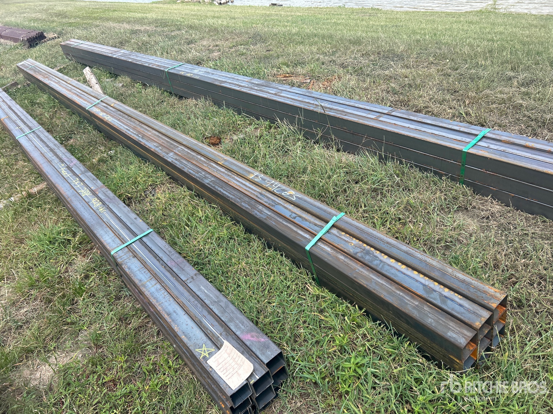 Quantity of (9) 2025 Kit Containers 3 in Square Tubing (Unused)