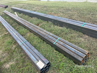 Quantity of (9) 2025 Kit Containers 3 in Square Tubing معادن متنوعة (Unused)