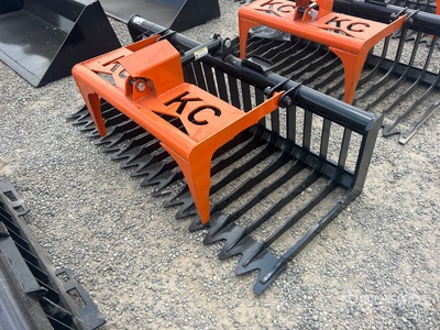 2025 Kit Containers QT-SG-S76-V3 76 in Skeleton Skid Steer Grapple (Unused)