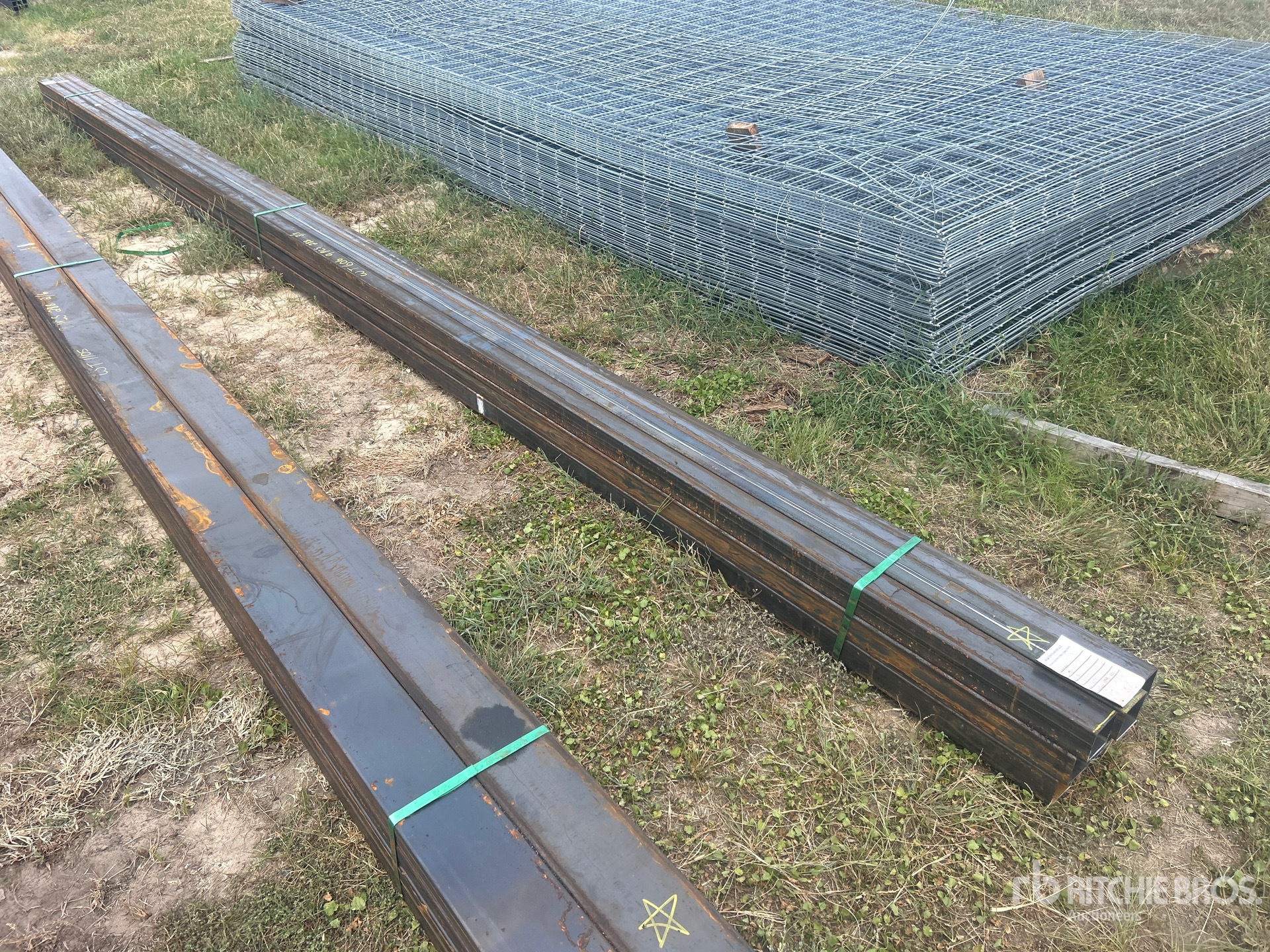 Quantity of (9) 2025 Kit Containers 3 in Square Tubing (Unused)