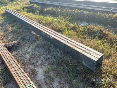 Quantity of (9) 2025 Kit Containers 3 in Square Tubing (Unused)