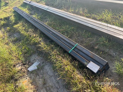 Quantity of (9) 2025 Kit Containers 3 in Square Tubing (Unused)