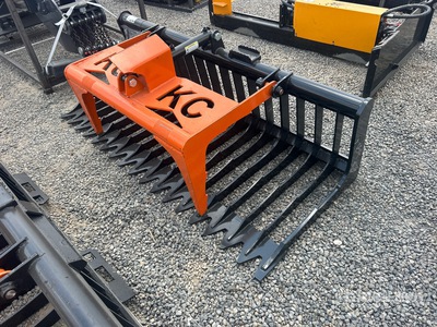 2025 Kit Containers QT-SG-S76-V3 76 in Skeleton Skid Steer Grapple (Unused)