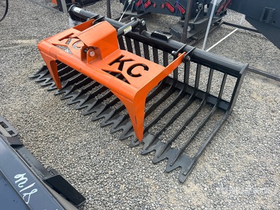 2025 Kit Containers QT-SG-S76-V3 76 in Skeleton Skid Steer Grapple (Unused)