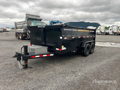 2025 Southland 14 ft T/A Dump Utility Trailer