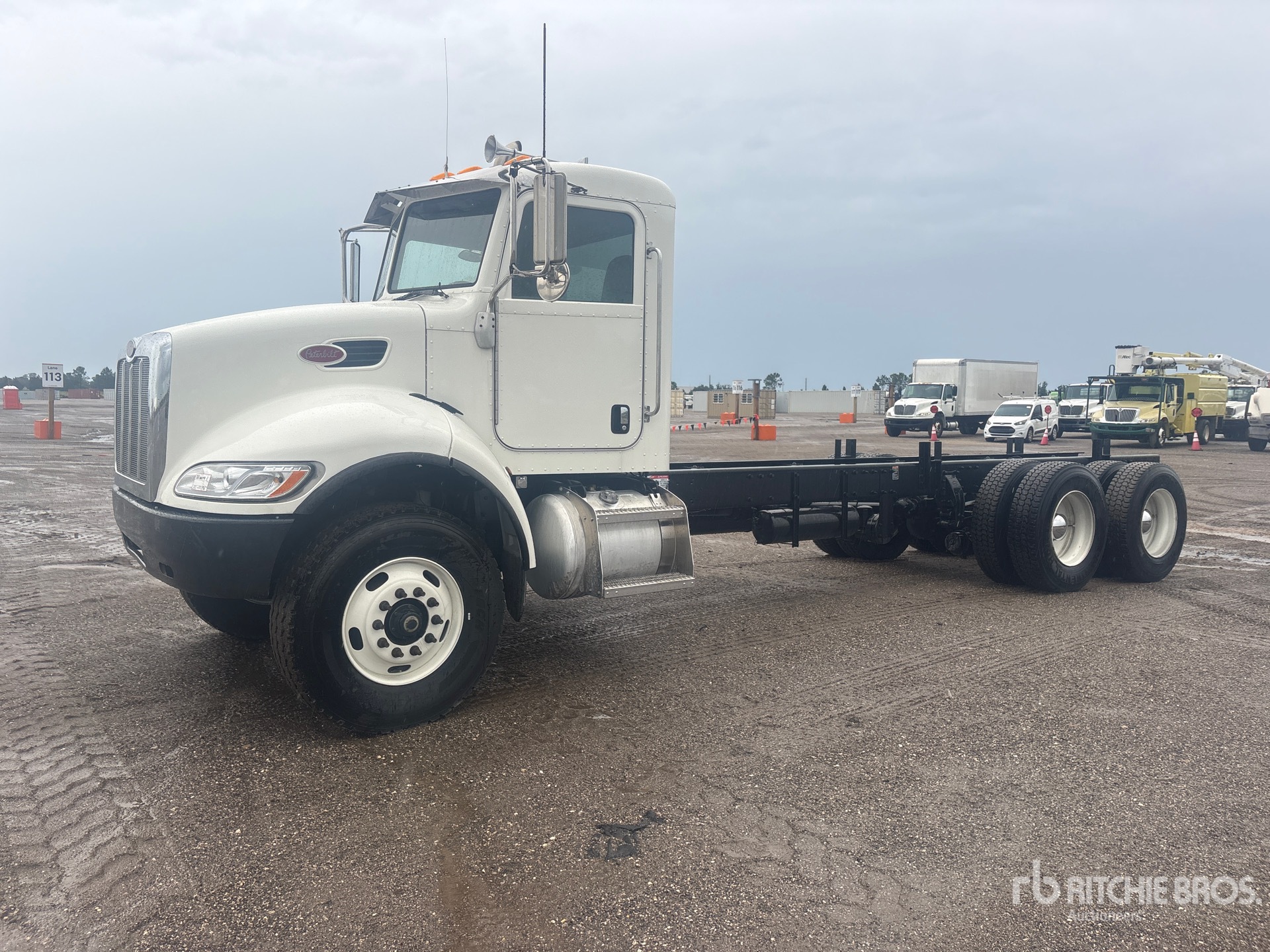 2012 Peterbilt 348 6x4 Cab and Chassis