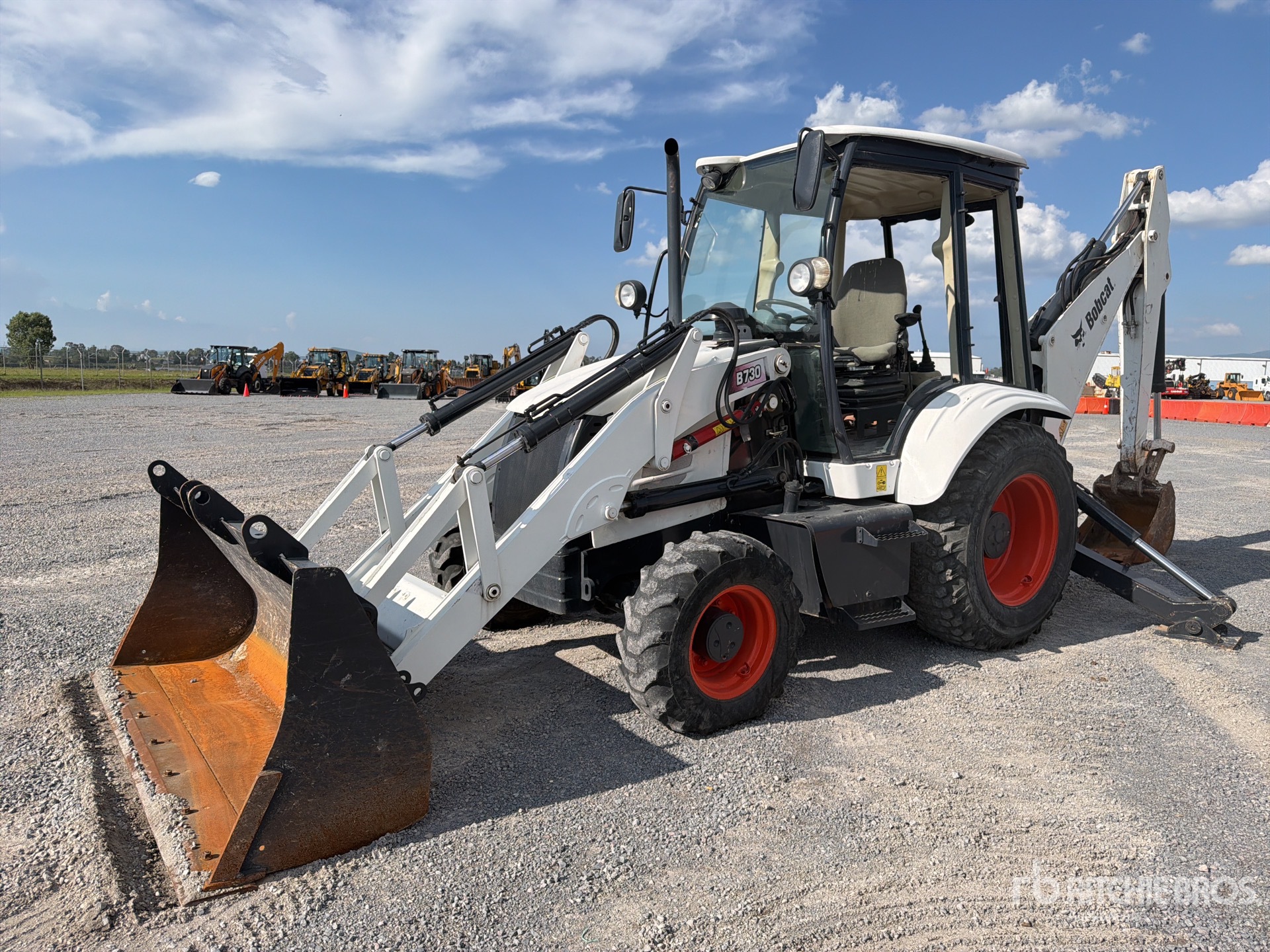 2019 Bobcat B730 4x4 Retroexcavadora / Backhoe Loader
