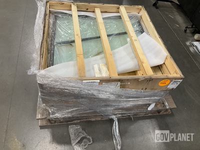 (2) Hitachi 4665566 Vehicular Cab Door Sash/Window Frames