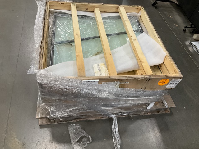 (2) Hitachi 4665566 Vehicular Cab Door Sash/Window Frames