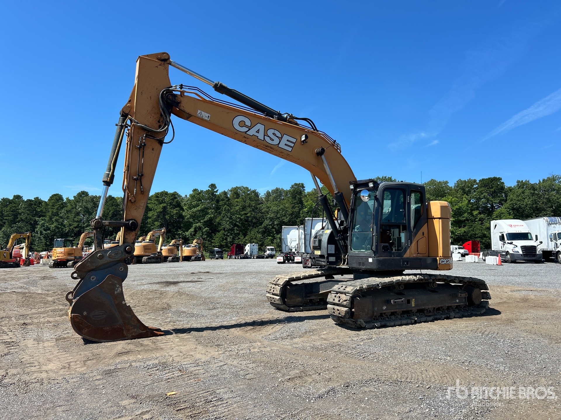 2019 Case CX245D SR LC Tracked Excavator