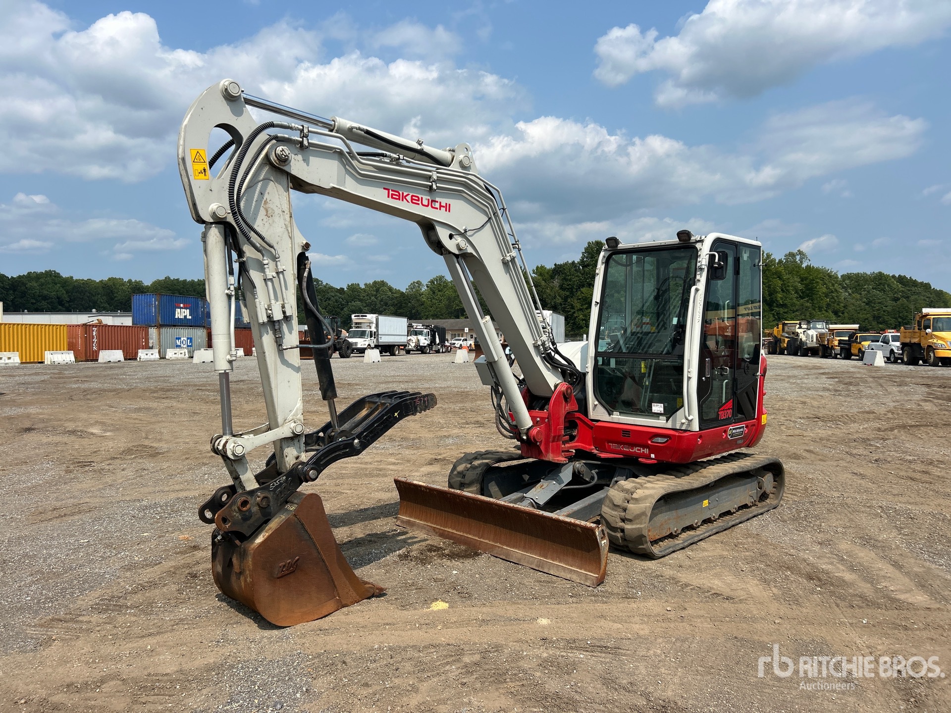 2023 Takeuchi TB370CR Tracked Excavator