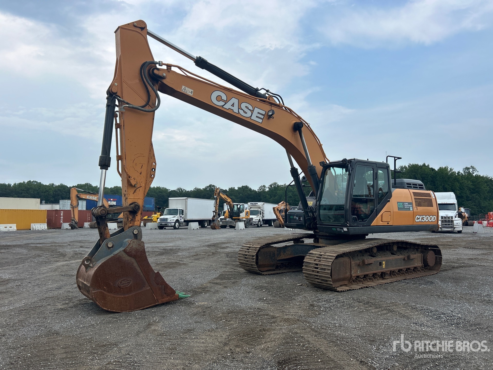 2020 Case CX300D Tracked Excavator
