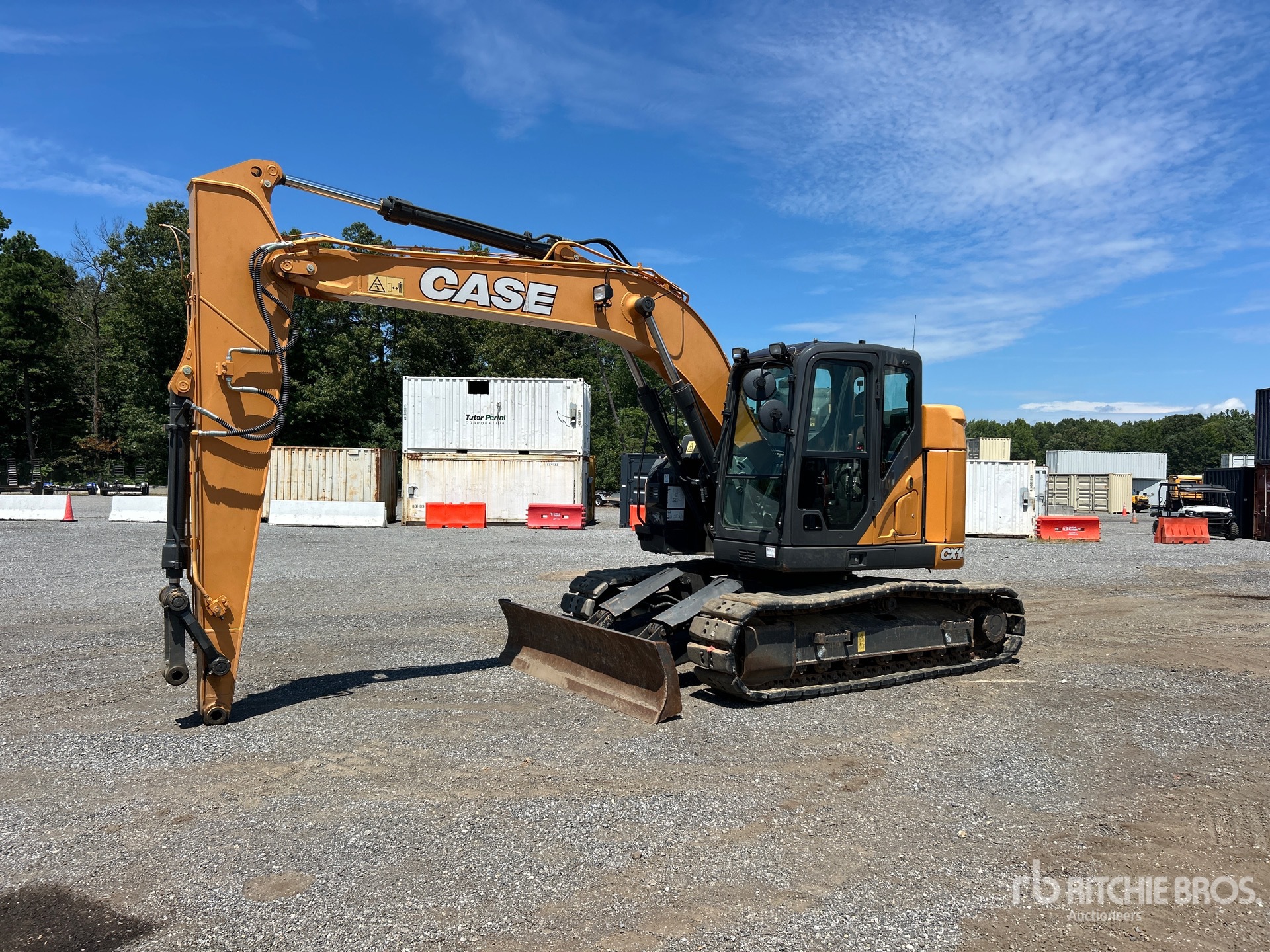 2022 Case CX145D SR LC Tracked Excavator
