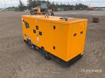 2024 JCB G45QS 40.7 kVA Skid-Mounted Generator set