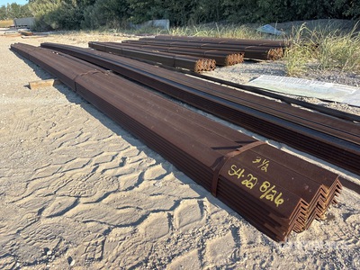 Quantity of (1) Bundle of 3 1/2 in x 3 1/2 in x 40 ft Angle Iron