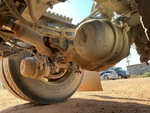 Underbody with Rear Drive Axle