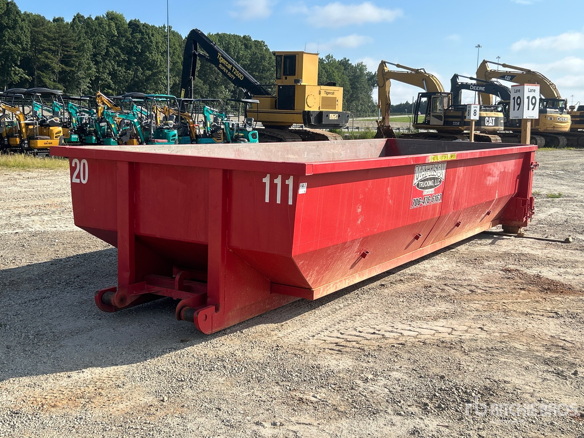 22 ft 4 in Roll-Off Container