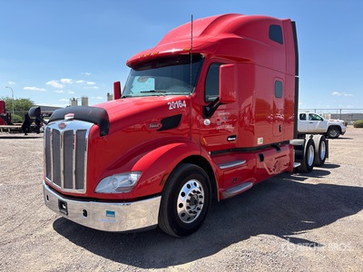 2020 Peterbilt 579 6x4 Cabeza Tractora Cabina Dormitorio