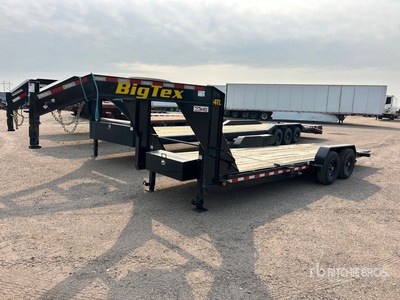 2026 Big Tex 14TL-22GN 22 ft T/A Gooseneck Przyczepa z pokładem uchylnym
