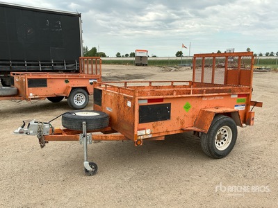 2019 Miska CA58U S/A Utility Trailer