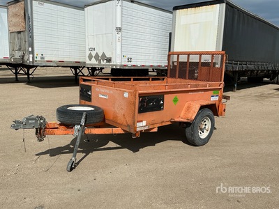 2019 Miska CA58U S/A Utility Trailer