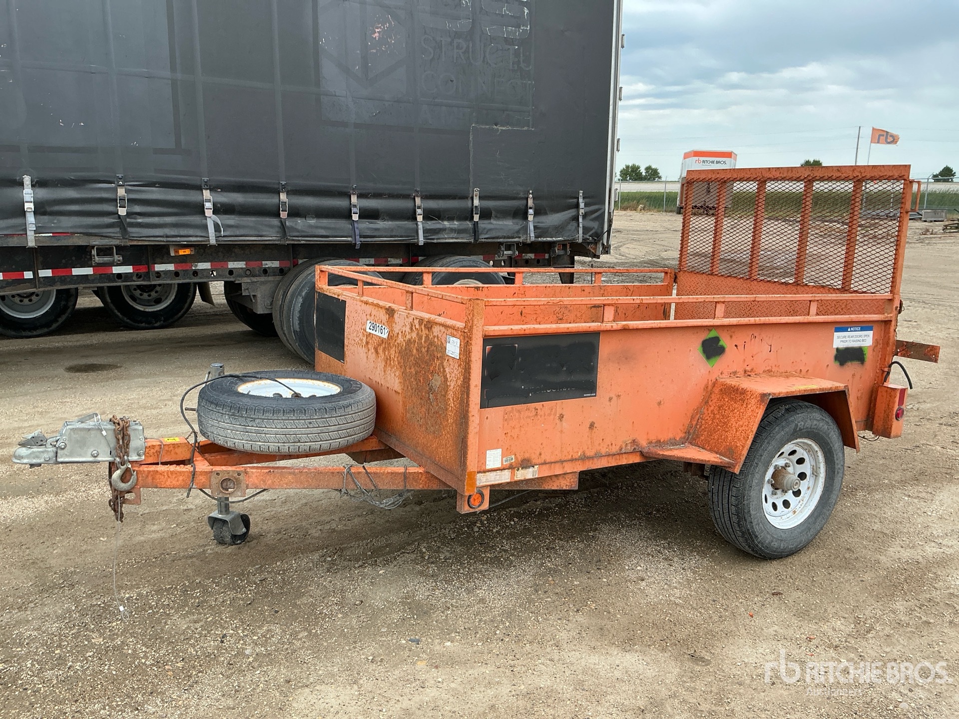 2020 Miska CA58U S/A Utility Trailer