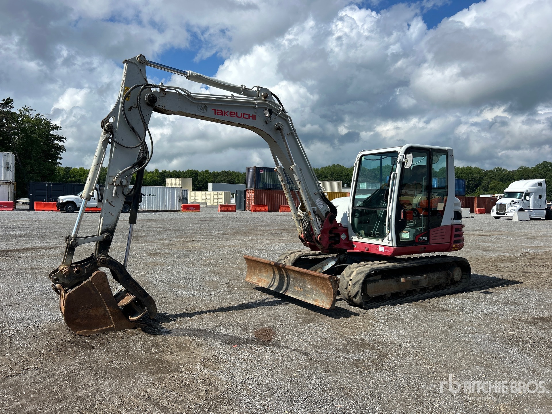 2018 Takeuchi TB290 Tracked Excavator
