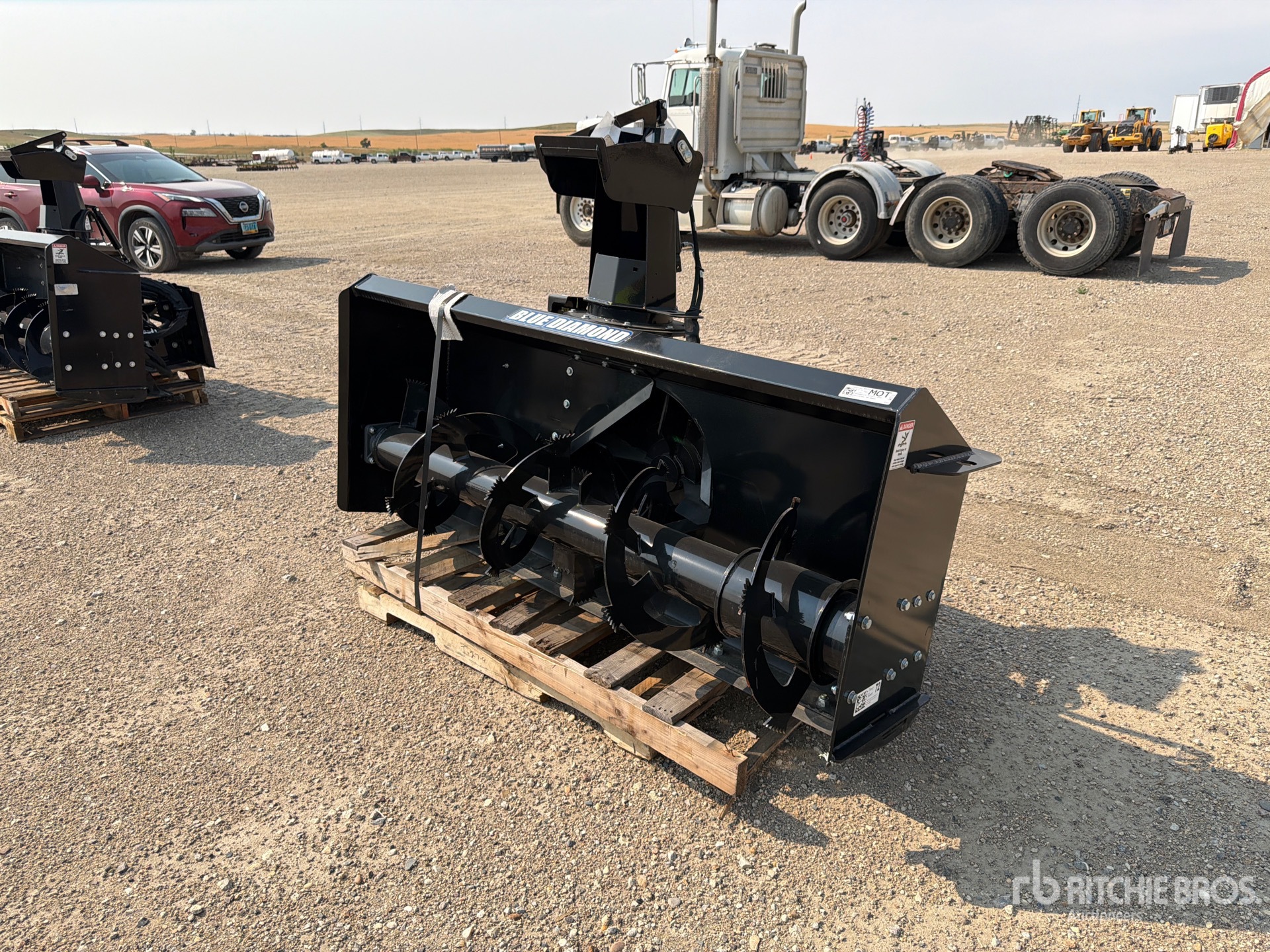 2024 Blue Diamond 72 in Skid Steer Snowblower (Unused)