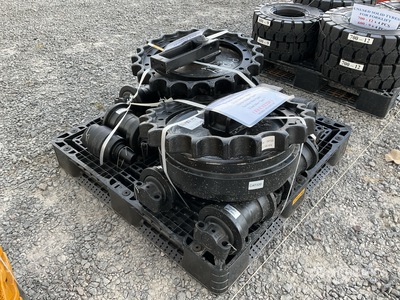 2026 ETA-CAT320 Lote de Rodamientos y Segmentos de Piñon para Excavadora (Sin Usar) / Sprokets and Track Rollers エクスカベーター用アタッチメント - その他 - Fits Cat 320 (Unused)