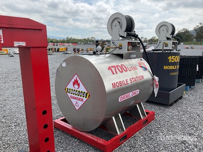2026 Yuni D1700DC 1700 L Skid Mounted Steel Diesel Tanque para Combustible (Sin Usar) / Fuel Tank (Unused)