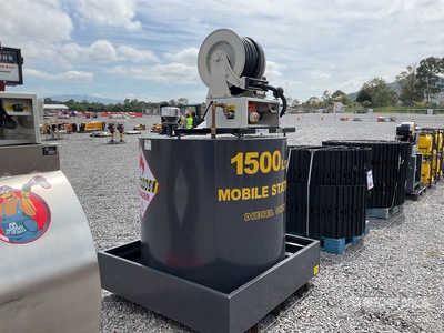2026 Yuni D1500DC 1500 L Skid Mounted Steel Diesel Tanque para Combustible (Sin Usar) / Fuel Tank (Unused)