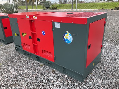 2026 Ashita GFS-125 125 kVA Skid-Mounted Planta De Luz (Sin Usar) / Generator Set (Unused)