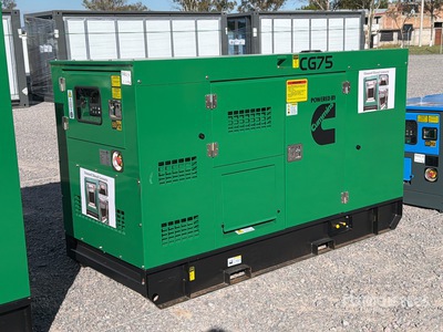2026 Cummims CG-75 75 kVA Planta de Luz (Sin Usar) / Generator (Unused)