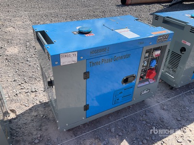 2026 HDG8500SE-2 7.5 kVA Mobile Planta de Luz (Sin Usar) / Generator (Unused)