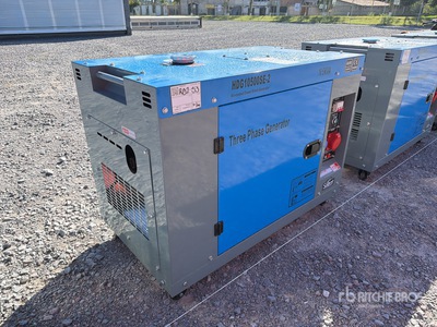 2026 HDG10500SE-2 10.5 kVA Mobile Planta de Luz (Sin Usar) / Generator (Unused)