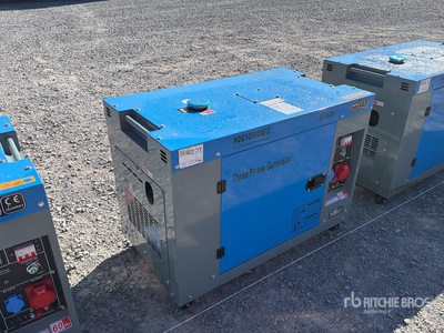 2026 HDG10500SE-2 10.5 kVA Mobile Planta de Luz (Sin Usar) / Generator (Unused)