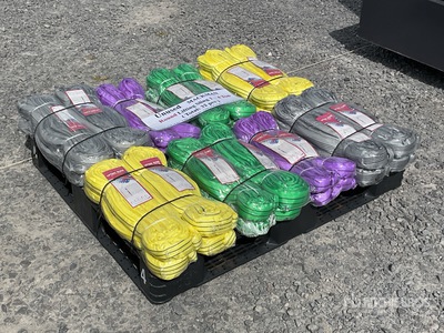 Quantity of (32) 2026 Mackman 1- 4 Ton Qty of Round Lifting Schlinge (Unused)