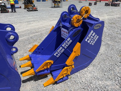 Quantity of (2) 2026 Paw CAT200 43 in Digging Qty of Excavator Bucket (Unused)