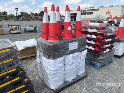 Quantity of (252) 2026 RTC75 Lote de Conos para Trafico (Sin Usar) / Autobahnkegel (Unused)