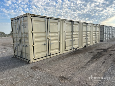 2026 40 ft High Cube Multi-Door Conteneur de stockage