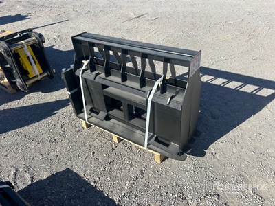 Quantity of (2) 2026 LYALS ALSF48 Skid Steer Forks (Unused)