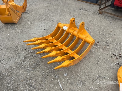 2026 GIYI 32 in Rastrillo para excavadora - Fits Cat 305 (Unused)