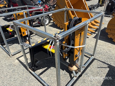 2026 LYALS ALS680 Skid Steer Post Driver (Unused)