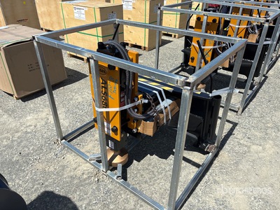 2026 LYALS ALS680 Skid Steer Post Driver (Unused)