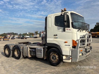 2019 Hino 700 Series 6x4 T/A Sleeper Truck Tractor
