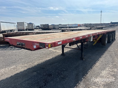 2014 Transcraft TL2000 48 ft Quad/A Remolque caja abierta