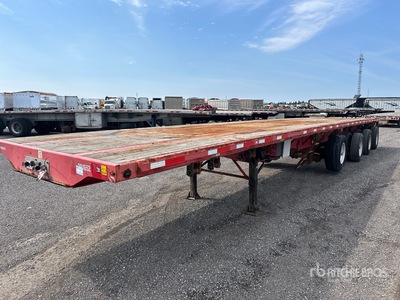 2014 Transcraft TL2000 48 ft Quad/A Remolque caja abierta