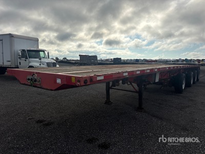 2014 Transcraft TL2000 48 ft Quad/A Flatbed Trailer