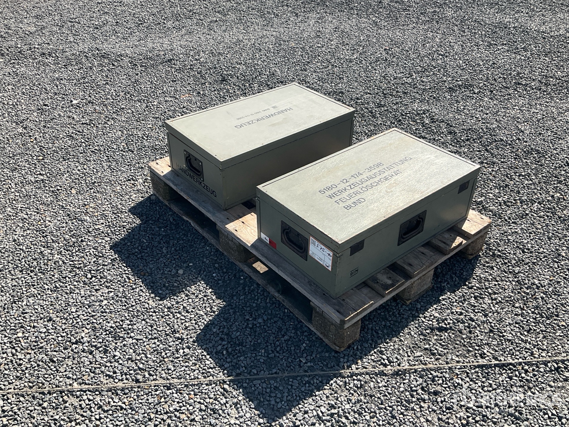 Quantity of (2) Loaded Tool Box