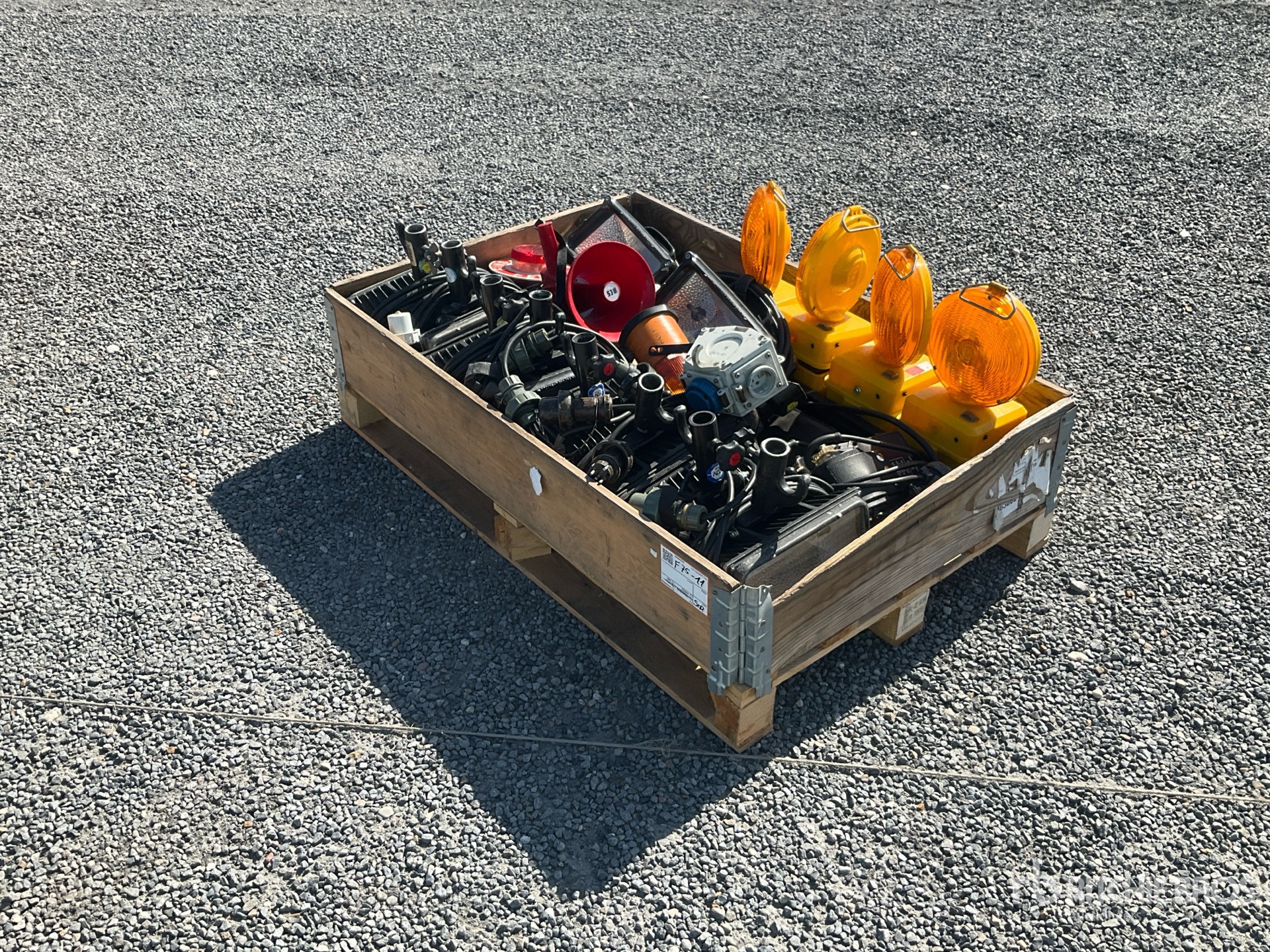 Pallet of Fire Brigade Work Lights